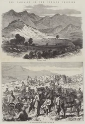 Die Kampagne an der Grenze von Punjab